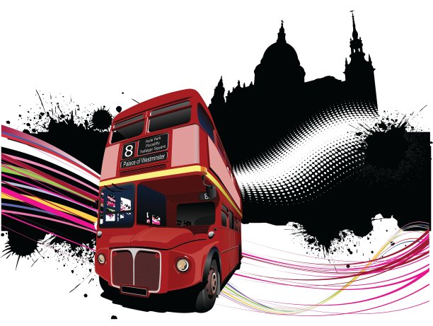 双层公共汽车图片下载