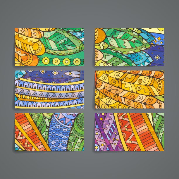 设计模板集宣传册图片下载