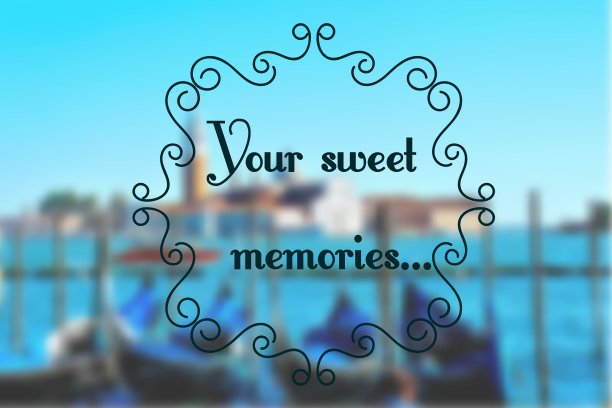 模糊背景威尼斯图片下载