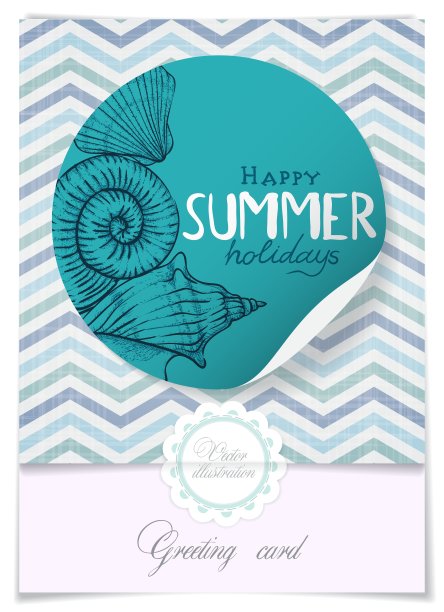 贺卡设计模板图片下载