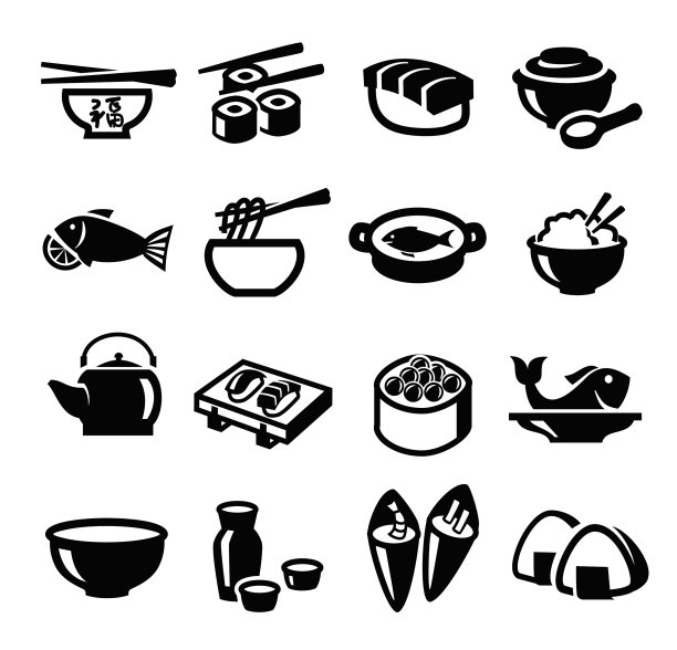 日本美食图标图片下载