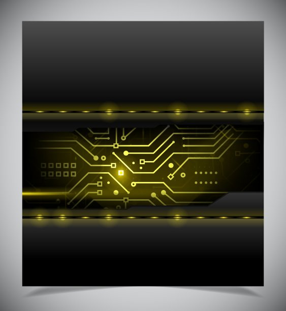 平滑的彩色抽象技术背景图片下载