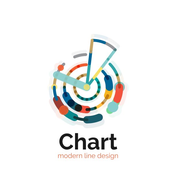 细线图表标志设计图形图标现代图片下载