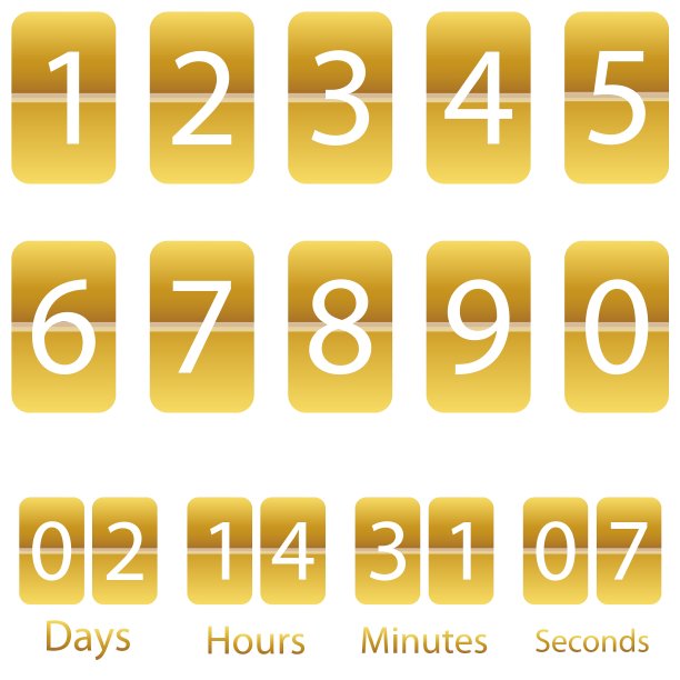 数字从1到9图片下载