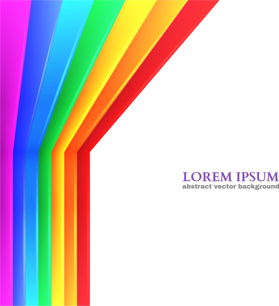 抽象的彩虹背景图片下载