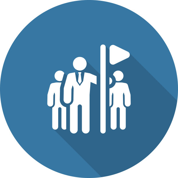 团队领导图标平面设计图片下载