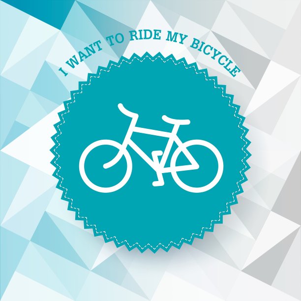 自行车的海报图片下载