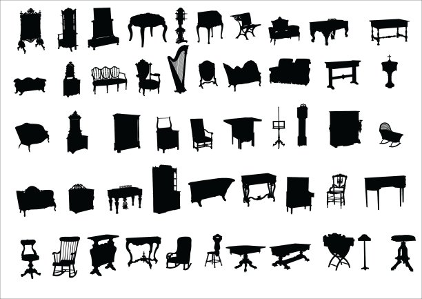 古老的家具图片下载