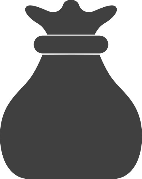 钱袋图标金钱设计图形图片下载