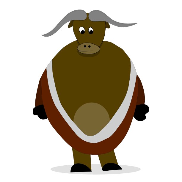 牛牦牛字符图片下载