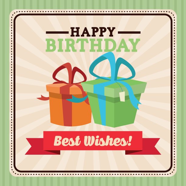 生日快乐设计图片下载