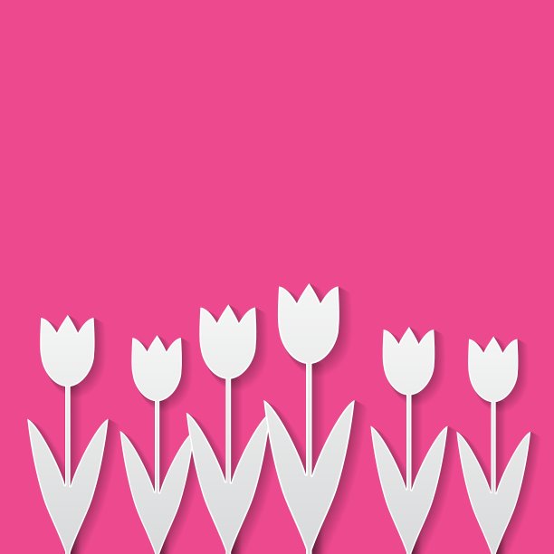 纸郁金香图片下载