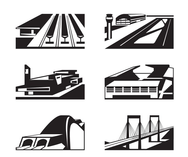 各种各样的巨大建筑图片下载