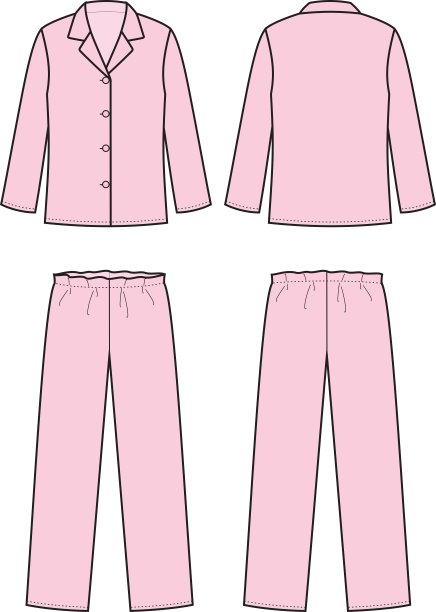 睡衣裤图片下载