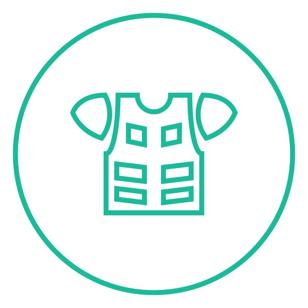 摩托车套装线条图标图片下载