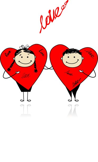 有趣的心一起送给你图片下载