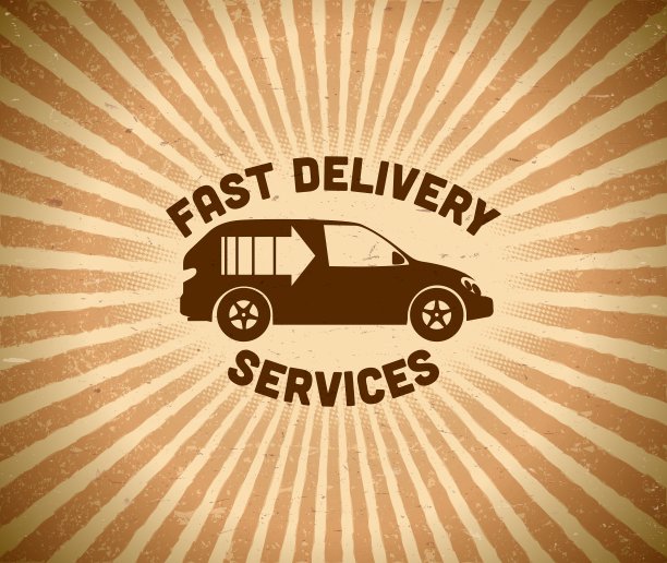 递送古董标签与汽车图片下载