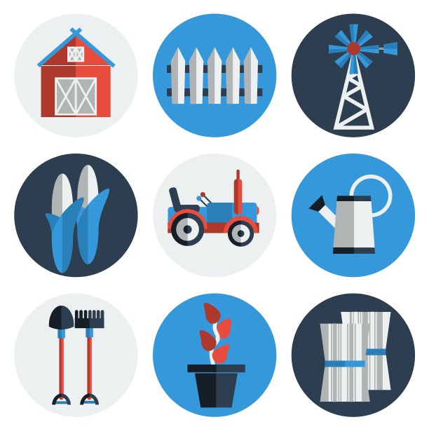 农业平图标图片下载