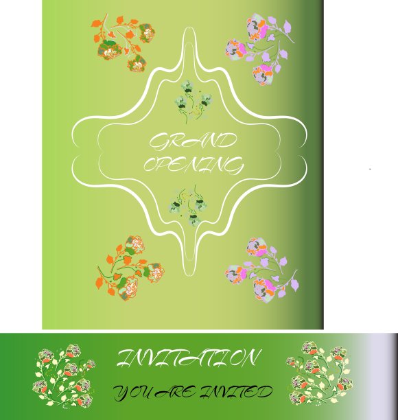 花店女士精品店隆重开幕图片下载