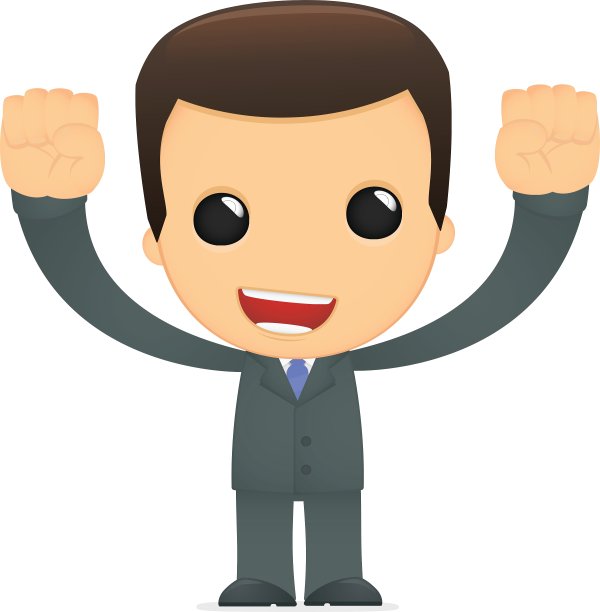 有趣的卡通的老板图片下载