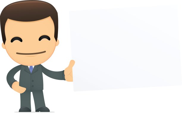 有趣的卡通的老板图片下载