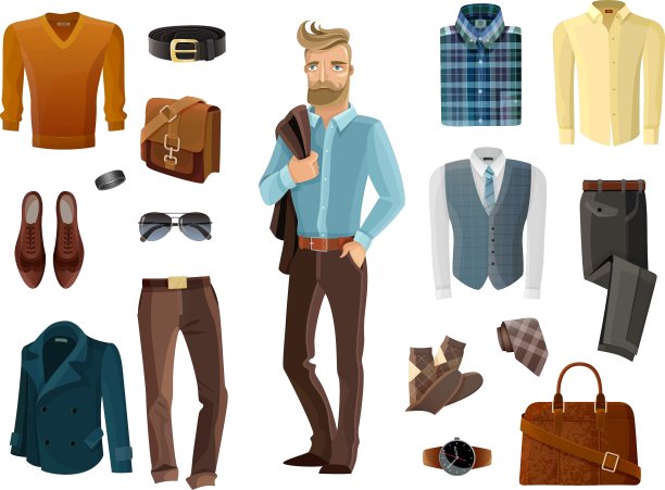 时尚的人组图片下载