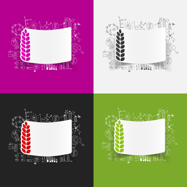 绘制商业公式小麦穗图片下载