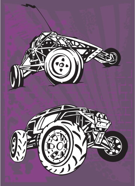 车和自行车图片下载