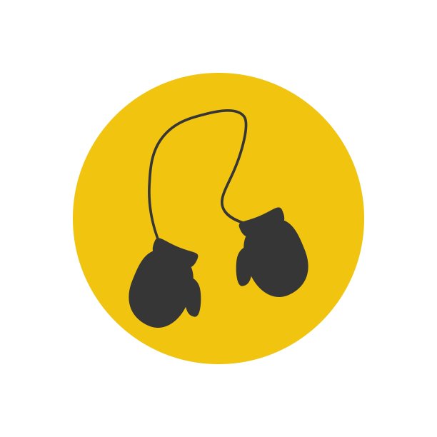 手套轮廓图标图片下载