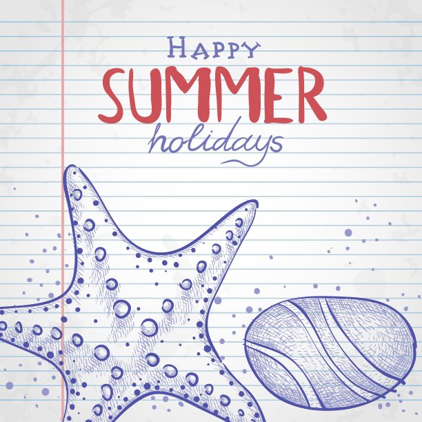 一套手绘各种元素图片下载