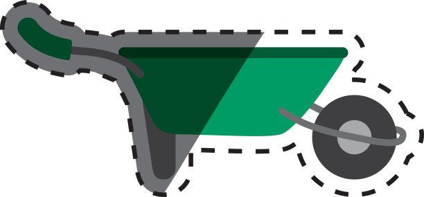 手推车园艺工具图片下载