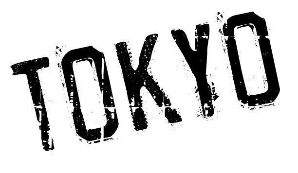 东京邮票橡胶grunge图片下载