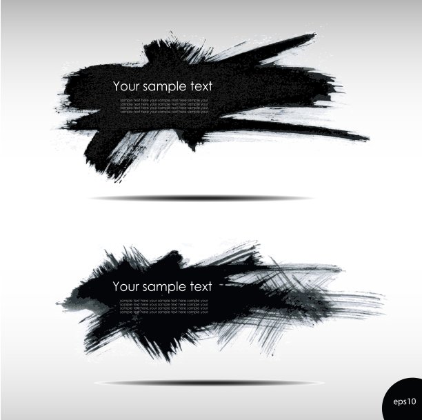 飞溅横幅集图片下载