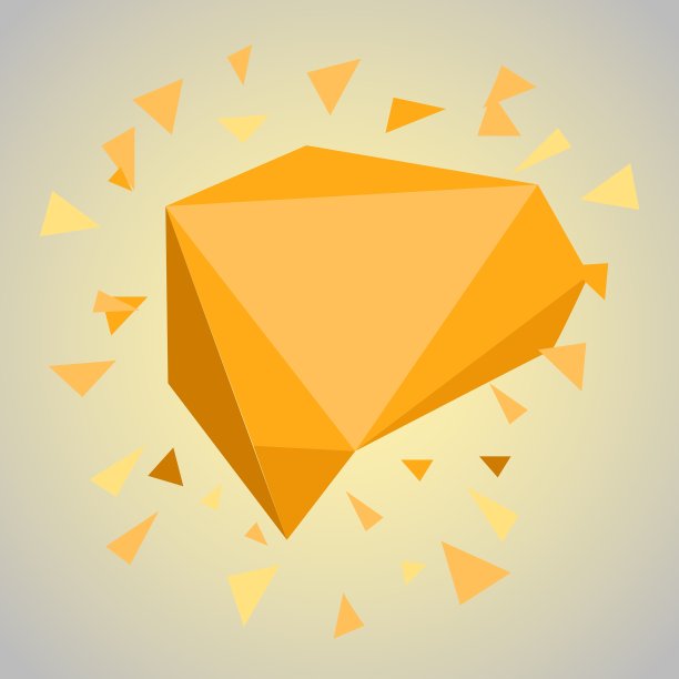 抽象几何色云模板为一图片下载