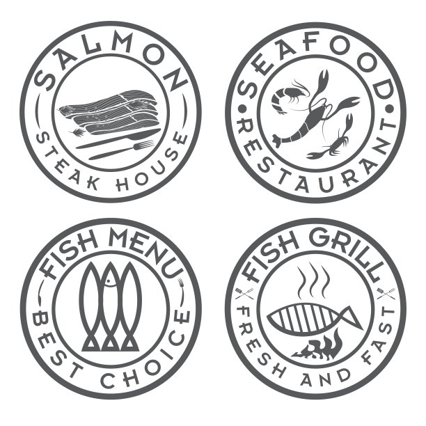 鱼和海鲜烧烤套餐图片下载