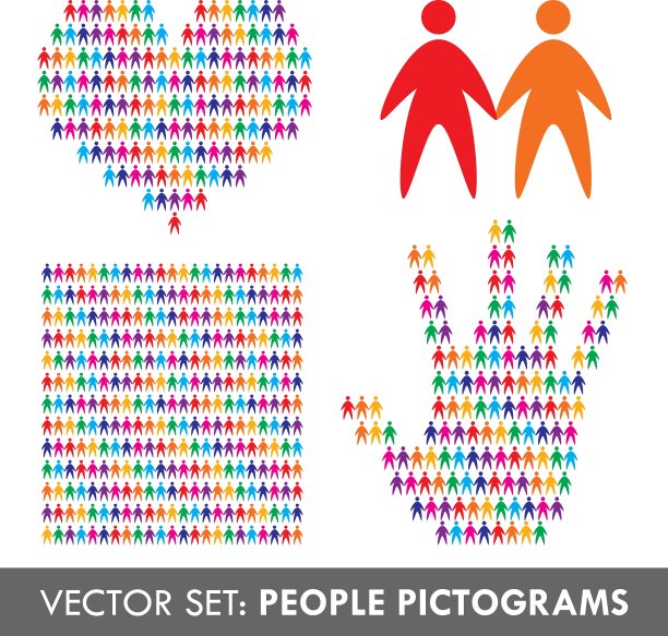 象形图的人图片下载