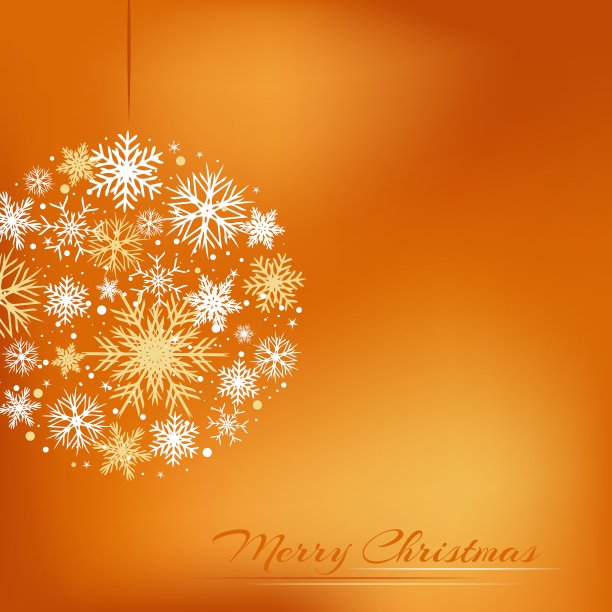 圣诞装饰背景图片下载