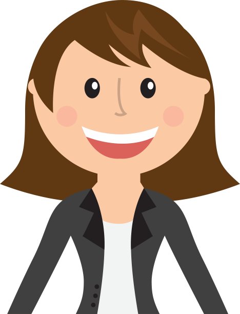 母亲剪影人物孤立图标图片下载