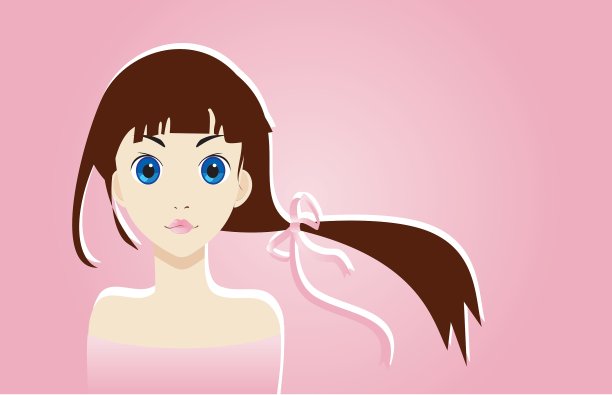 卡通女孩图片下载