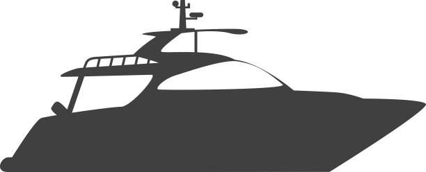 游艇图标交通设计图形图片下载