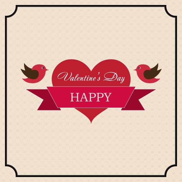 贺卡情人节快乐在老图片下载