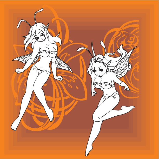 女孩精灵图片下载