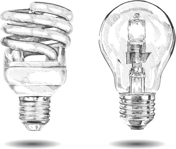 手绘灯效果图图片下载