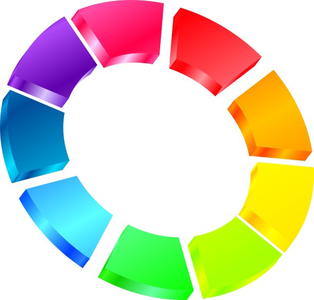 彩色的图标图片下载