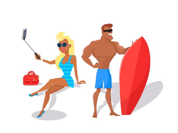 夏天的乐趣和娱乐图片下载