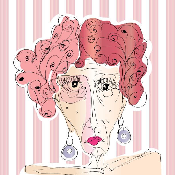 女人的肖像图片下载