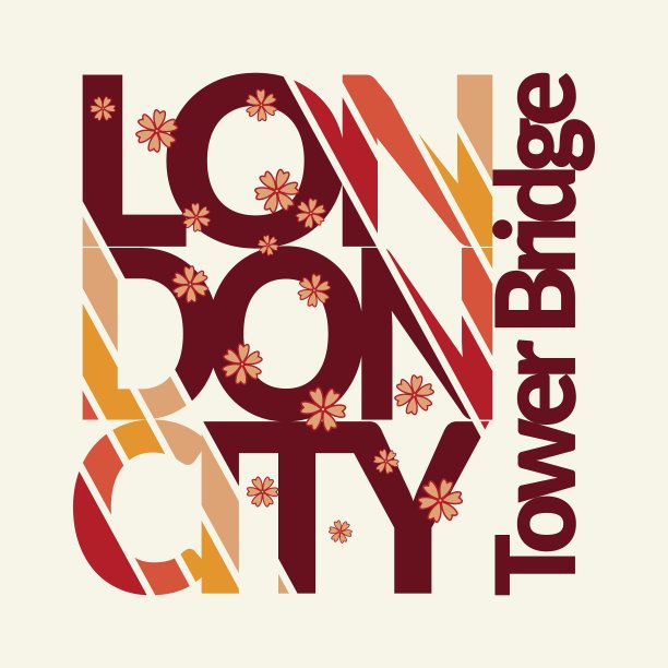 伦敦的t恤设计图片下载