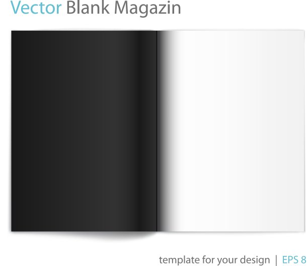 黑白版杂志图片下载