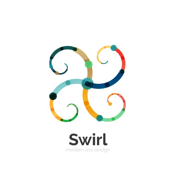 漩涡圆的标志图片下载