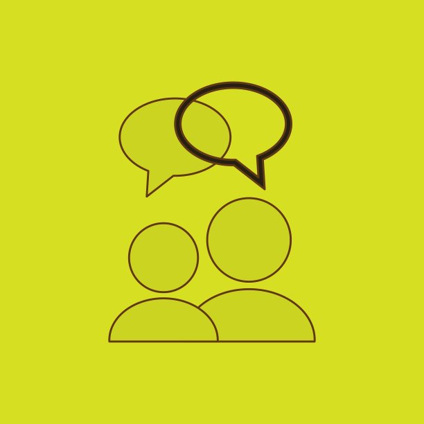 带有气泡设计的象形文字图片下载